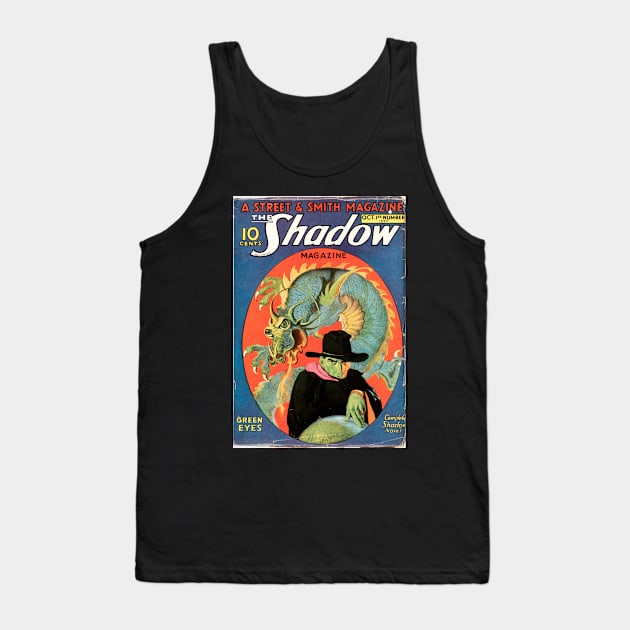 The Shadow Knows Tank Top by Swarm of Eyes